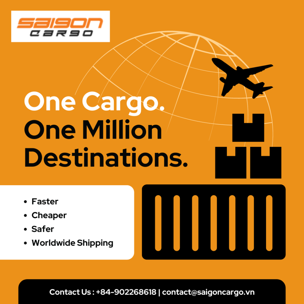 Dịch vụ vận chuyển hàng hóa bằng đường hành không của Saigon Cargo