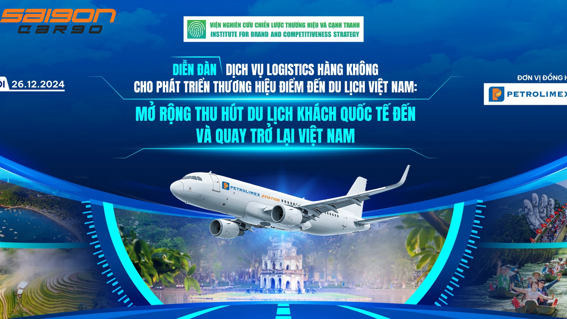 Đẩy mạnh dịch vụ logistics hàng không để phát triển du lịch Việt Nam