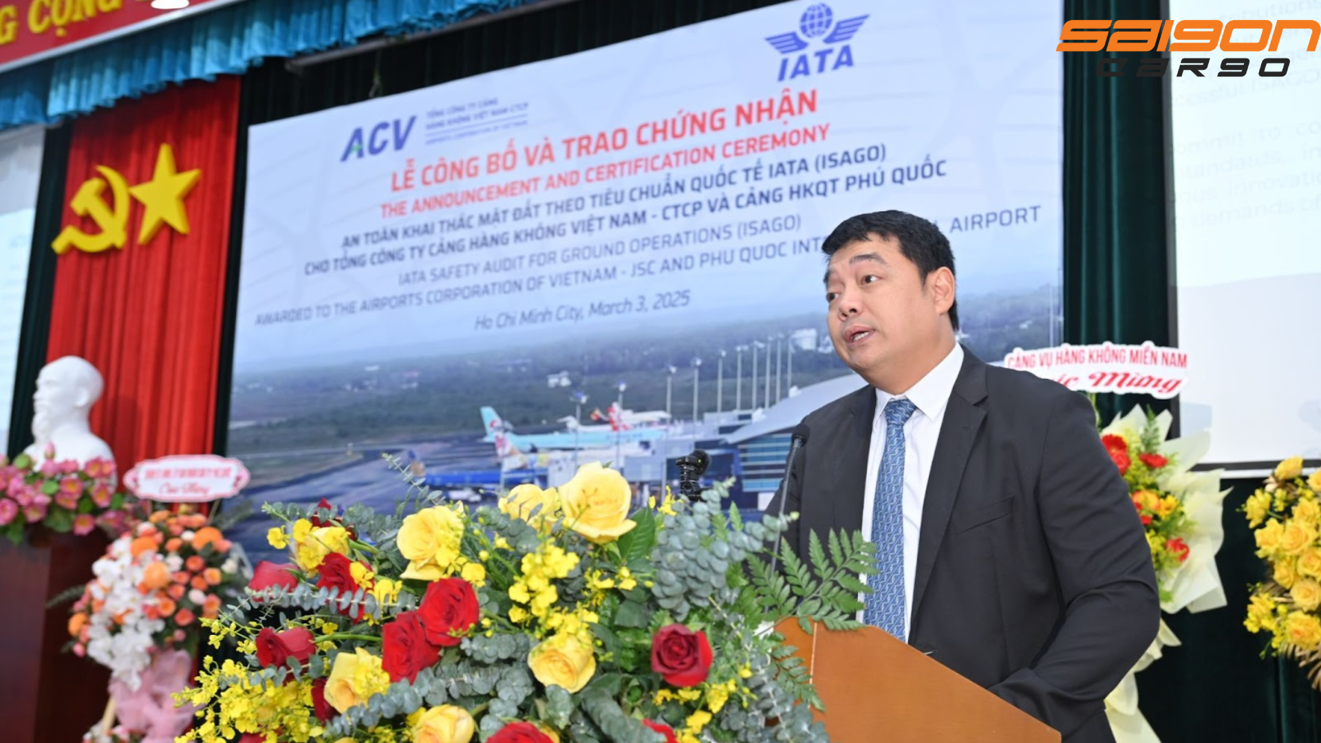 IATA trao chứng nhận An toàn khai thác cho ACV và sân bay Phú Quốc