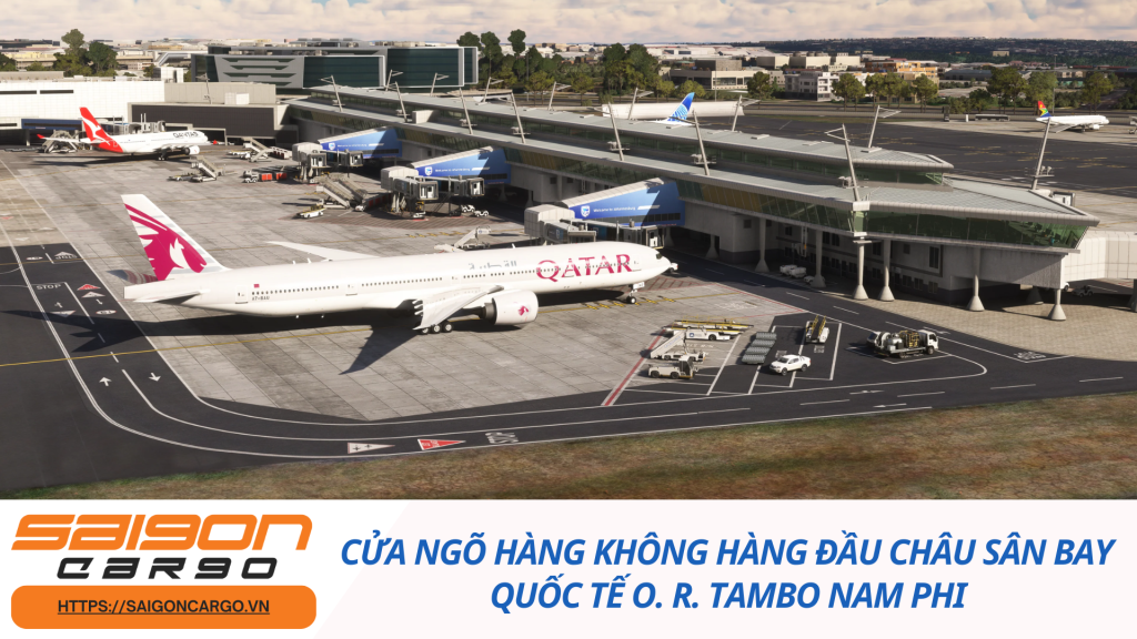 Cửa ngõ hàng không hàng đầu châu Sân bay Quốc tế O. R. Tambo Nam Phi