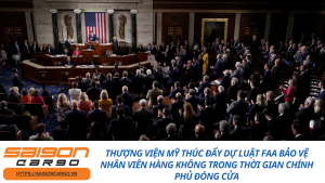 Thượng Viện Mỹ Thúc Đẩy Dự Luật FAA Bảo Vệ Nhân Viên Hàng Không Trong Thời Gian Chính Phủ Đóng Cửa