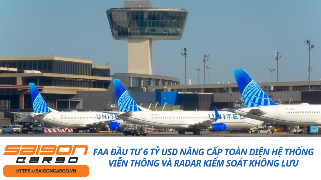 FAA Đầu Tư 6 Tỷ USD Nâng Cấp Toàn Diện Hệ Thống Viễn Thông Và Radar Kiểm Soát Không Lưu