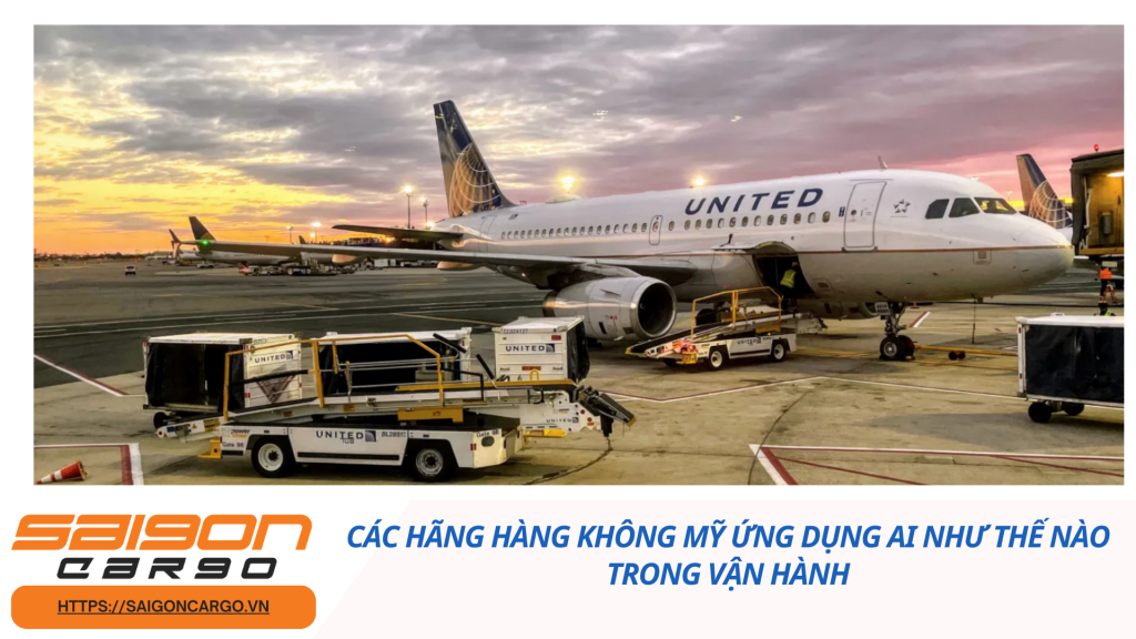 Các hãng hàng không Mỹ ứng dụng AI như thế nào trong vận hành