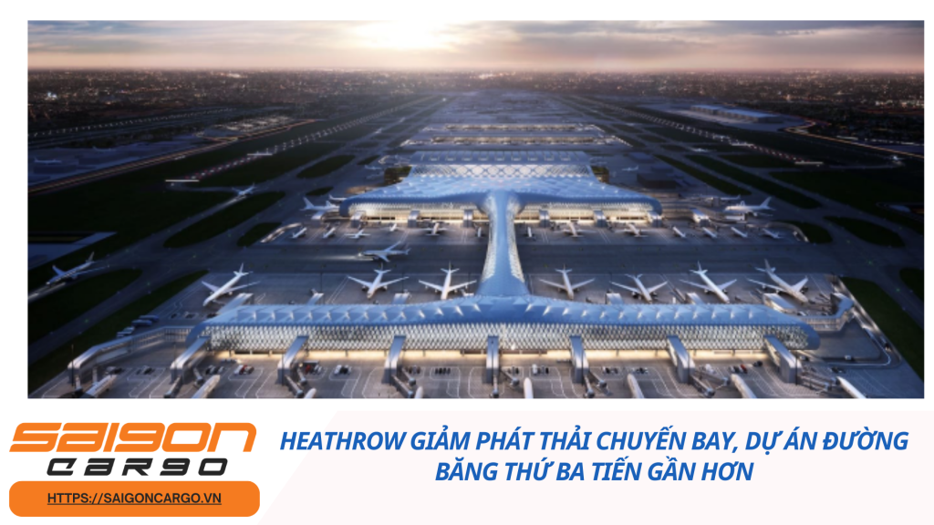 Heathrow Giảm Phát Thải Chuyến Bay, Dự Án Đường Băng Thứ Ba Tiến Gần Hơn